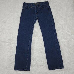 American Eagle Original Straight Jeans Dark Wash Men's Size 30x32